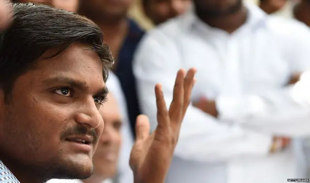 હાર્દિક પટેલની તસવીર