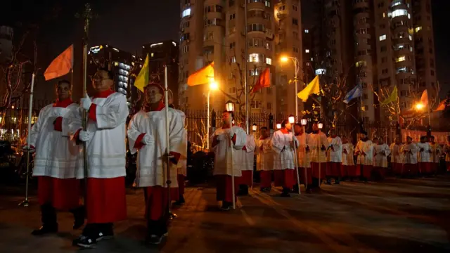 上海信眾參與聖誕遊行