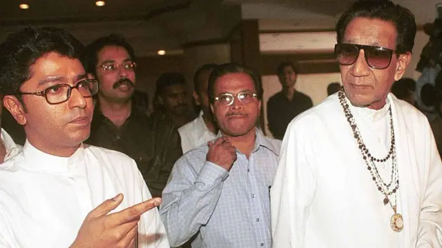 రాజ్ ఠాక్రే, బాల్ ఠాక్రే