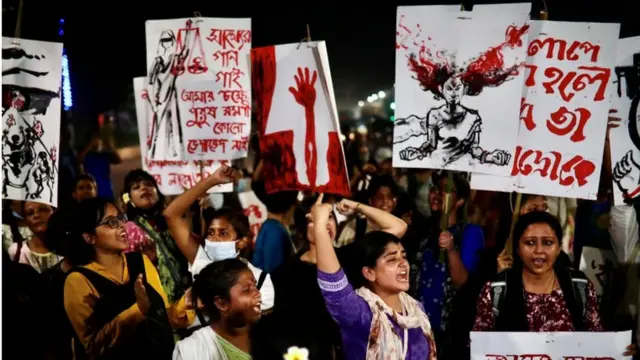 নারী নির্যাতন এবং বিদ্বেষের প্রতিবাদে ঢাকায় বিক্ষোভ মিছিল, ১৩/১০/২০২০
