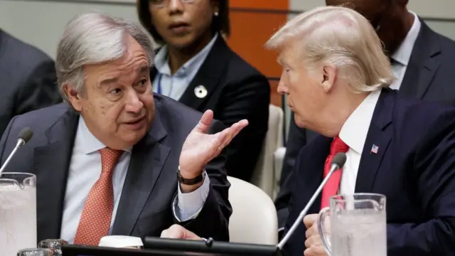Trump dan Antonio Guterres