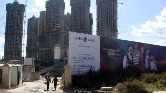 The Chinese government has said it intends to move 100 million people from rural parts of the country into cities by 2020 (Credit: Getty Images)