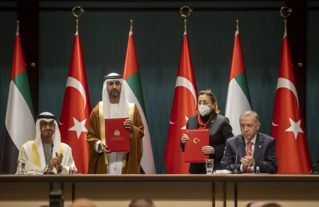 اردوغان و بن زاید