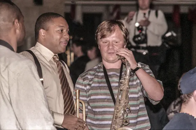 Уинтон Марсалис и Игорь Бутман