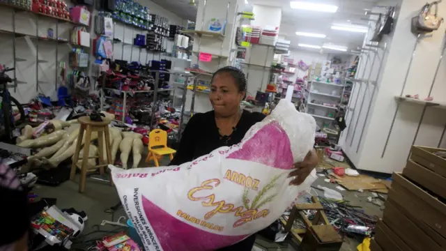 Saqueos en Nicaragua