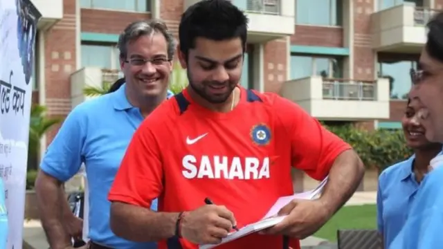 વિરાટ કોહલીની તસવીર