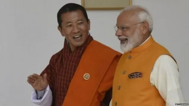 चीन, भूटान