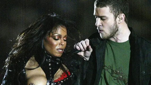 Выступление Джанет Дкексон и Джастина Тимберлейка на Супербоул