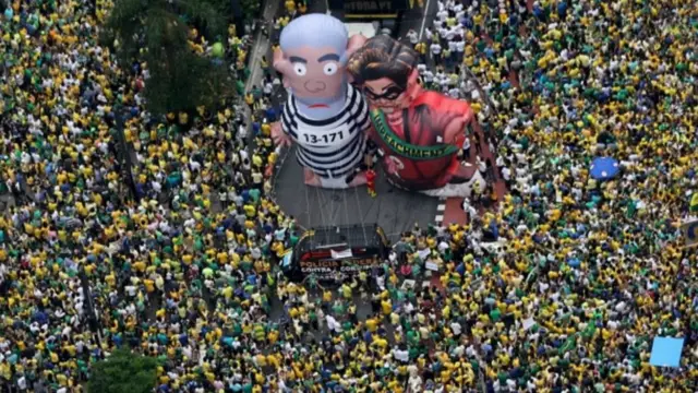 Protestas en Brasil