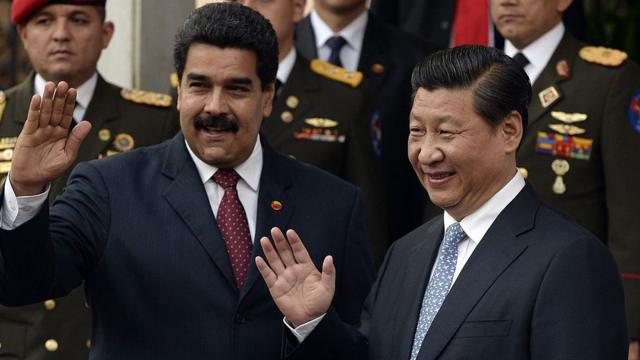 Nicolás Maduro y Xi Jinping en 2014