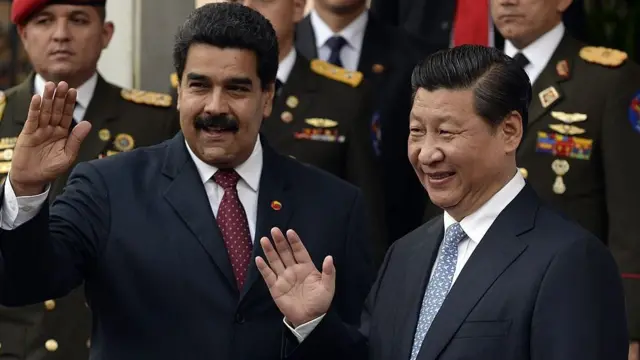 Nicolás Maduro y Xi Jinping en 2014