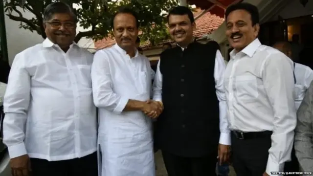 ਦੇਵੇਂਦਰ ਫਡਣਵੀਸ ਤੇ ਅਜੀਤ ਪਵਾਰ