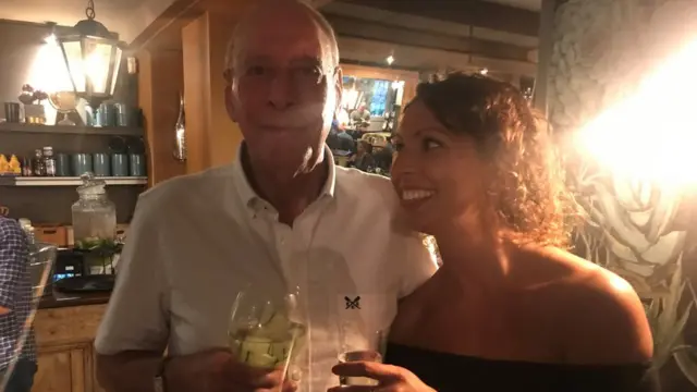 Vicki y su padre
