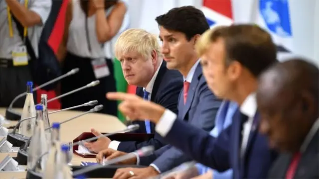 G-7 સંમેલનની તસવીર