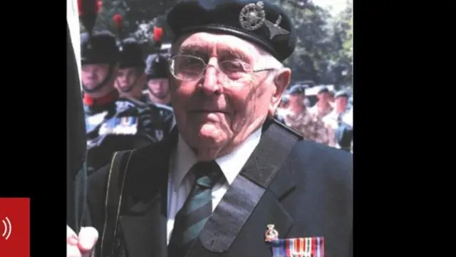 Vieux survivant du bombardement de Dresde (capture d'écran).