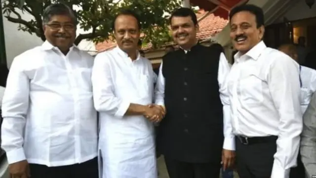 अजित पवार - देवेंद्र फडणवीस