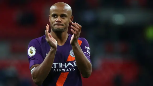 Vincent Kompany wa Manchester City