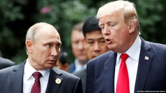 पुतिन, ट्रंप