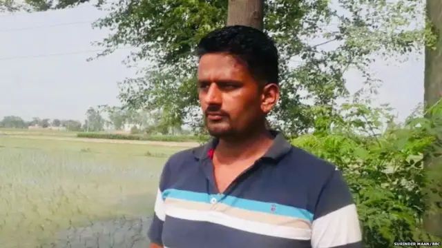 ਪਿੰਡ ਸੰਗਤਪੁਰਾ ਦੇ ਕਿਸਾਨ ਜਗਸੀਰ ਸਿੰਘ ਪਿਛਲੇ ਦੋ ਸਾਲਾਂ ਤੋਂ ਮਸ਼ੀਨ ਨਾਲ ਝੋਨਾ ਲਾ ਰਹੇ ਹਨ।