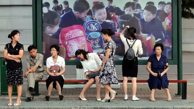 남북정상회담이 열린 지난 9월 18일 평양의 거리 풍경