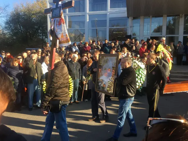 Похорони Катерини Гандзюк