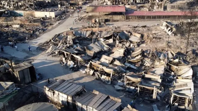 मोरिया में प्रवासी शिविर