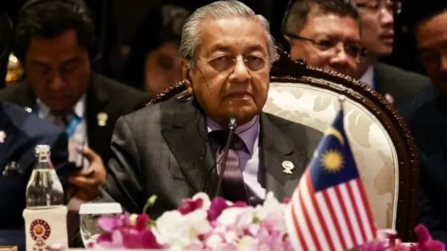 மலேசியப் பிரதமர் மகாதீர்