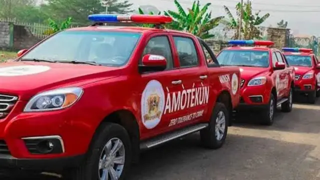 Ọkọ ikọ Amọtẹkun kan