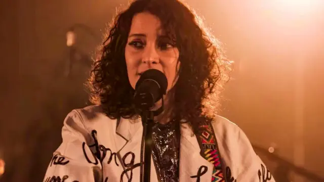 જો બાઇડનની શપથવિધિ પહેલાં રિહર્સલ કરતાં ગાયિકા