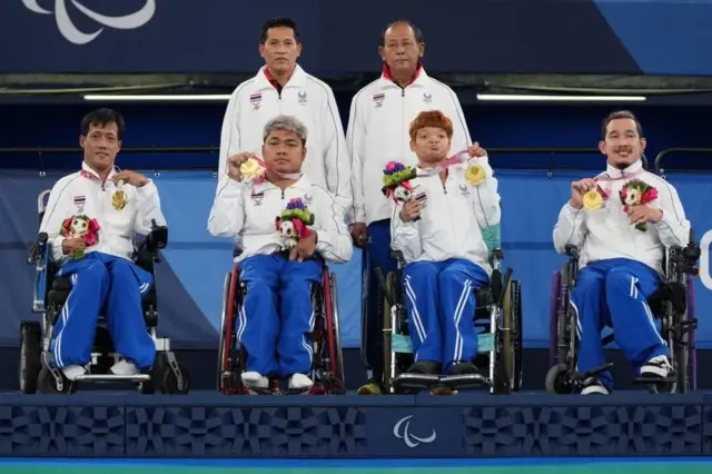 นักบอคเซียทีมชาติไทยได้เหรียญทอง