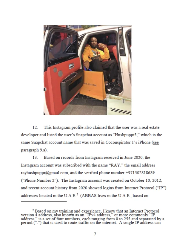 Andrew John Innocenti Affidavit