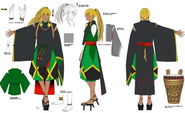 World flags of Samurais