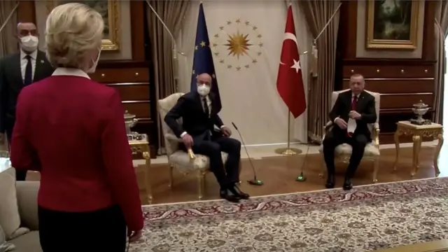 Von der Leyen, Michel ve Erdoğan