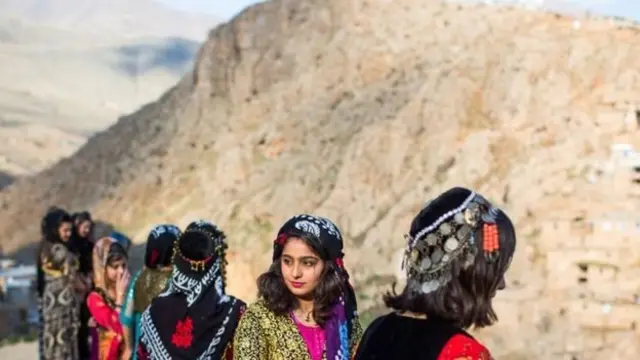 جشن آغاز سال نو در روستای پلنگان