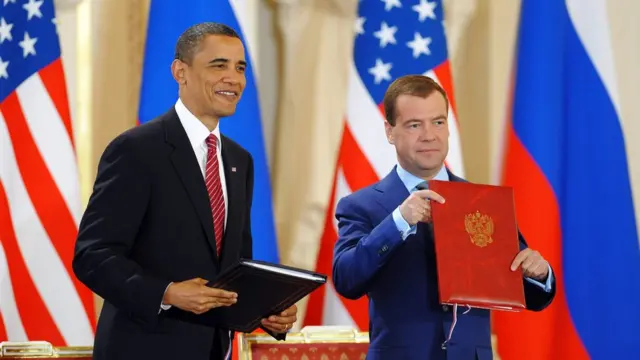 Барак Обама и Дмитрий Медведев