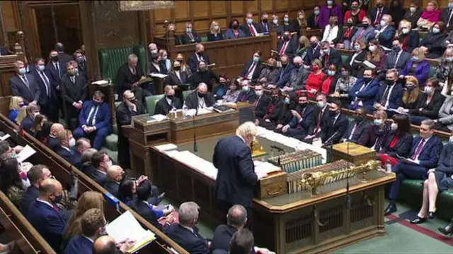 Boris Johnson Başbakan'a soru saatinde milletvekillerinin sorularını yanıtlıyordu