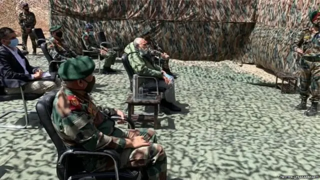 نریندر مودی لداخ میں