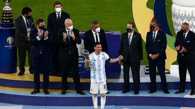 লিওনেল মেসি- কোপা আমেরিকা ২০২১ এর সেরা ফুটবলার