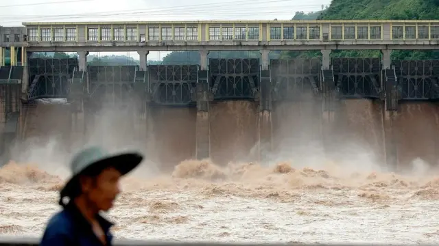 达州一个水电站