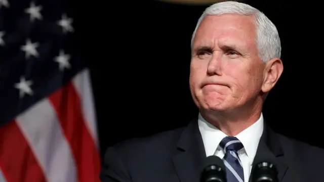 US Vice President Mike Pence.