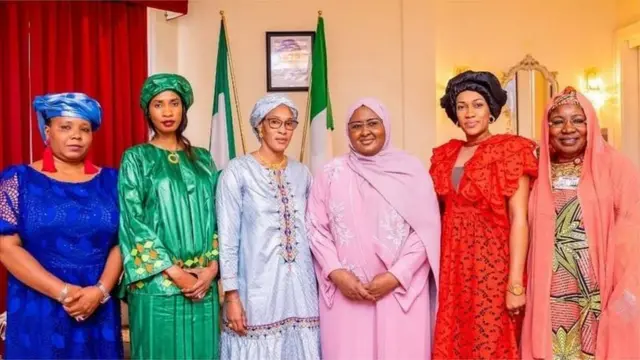 Iyawo aarẹ Aisha Buhari ni iya ọkọ iyawo