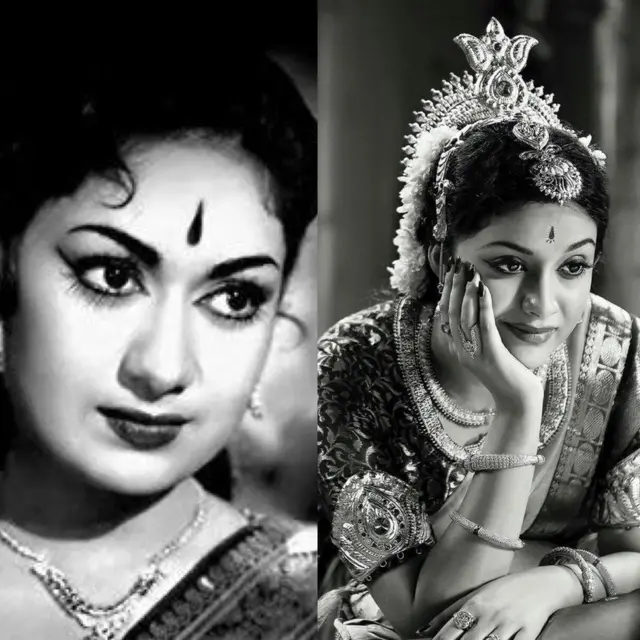 சாவித்ரி மற்றும் கீர்த்தி சுரேஷ்