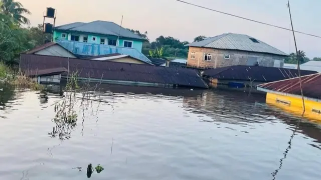 Flooding in Ahoada West , Rivers State