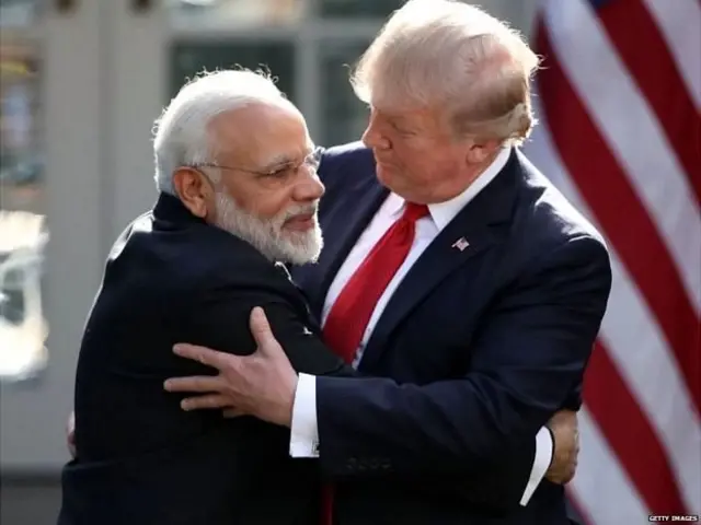 नरेंद्र मोदी, डोनल्ड ट्रंप