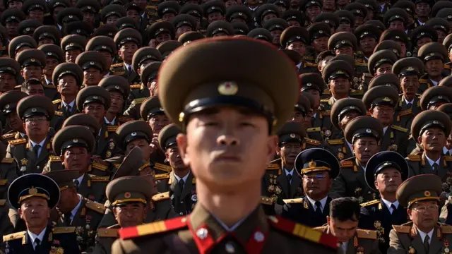 Soldados de Corea del Norte