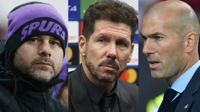 Pochettino, Simeone and Zidane