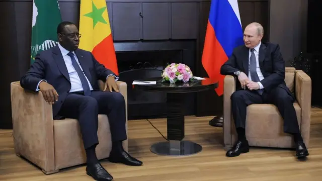 Macky Sall a rencontré Poutine le 3 juin à Sotchi