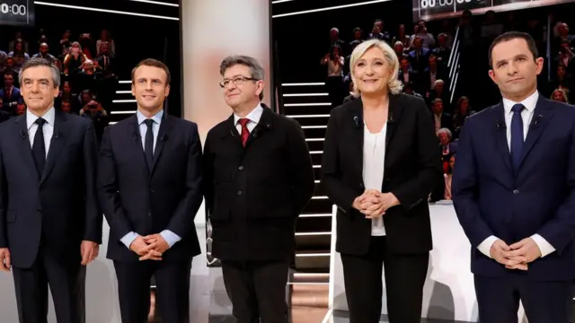 फ्रांस चुनाव के पांच बड़े चेहरे
