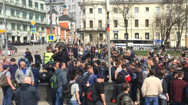 Акция "Надоел" в Москве