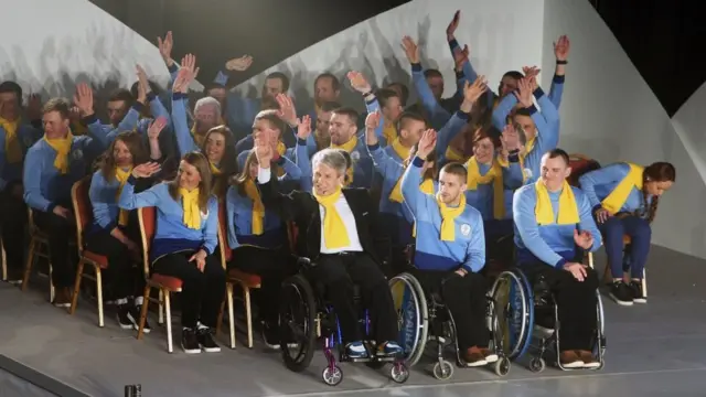 Паралимпийцы